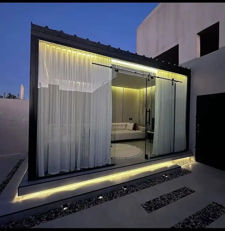 تصميم المجلس الزجاجي